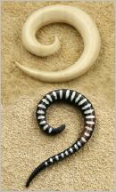 Holzschmuck Piercing